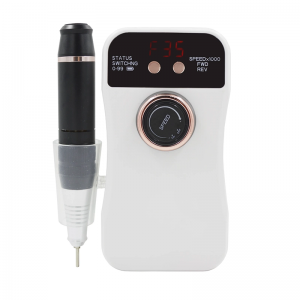 Най -добрите 35000 об \\/ мин за нокти Пробиване Акумулаторни преносими кутикули Професионални пила за нокти Електрически професионални тренировки